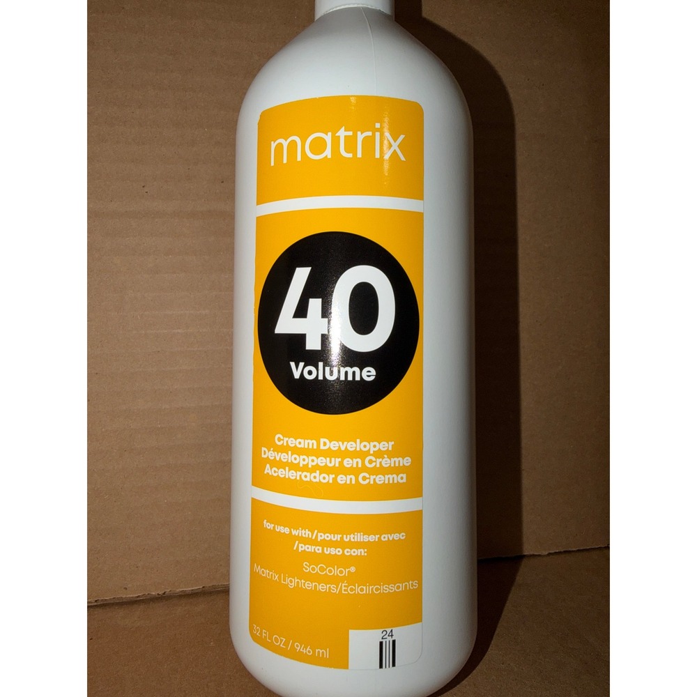 Matrix 40 Volume Cream Developer for Hair Lightening and Color